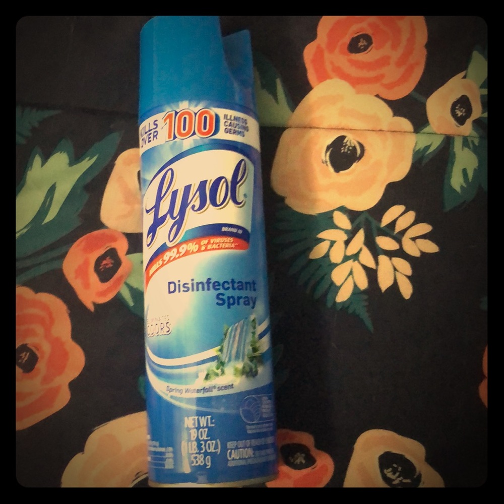 Lysol disinfectant spray